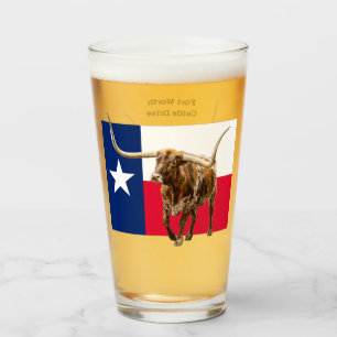 Pint Fort Worth Longhorn, Copo de Cerveja