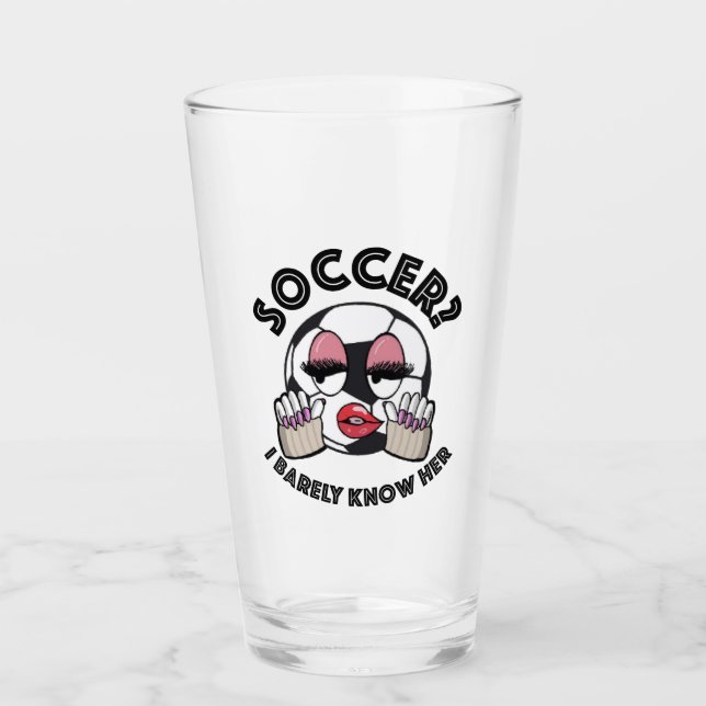Pint Futebol? Eu mal conheço o copo de cerveja dela (Frente)