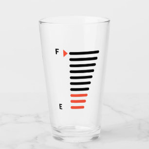 Pint Nível de cerveja para o seu copo de cerveja