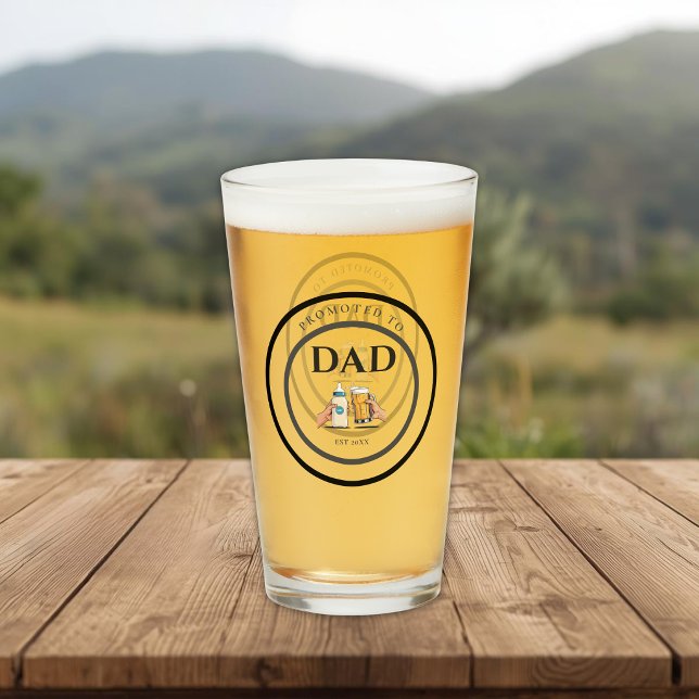 Pint Presente de Copo de Cerveja para Papai de 2026 (Criador carregado)