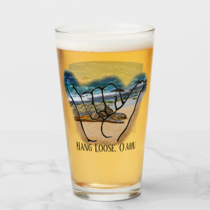 Pint Tartaruga Marinha Relaxada, Copo de Cerveja