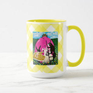 Pintando a GIGANTE caneca de café de Ovo