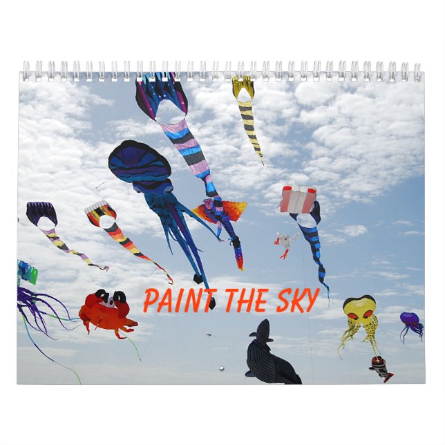 Pintar O Calendário Do Sky Kite (Capa)