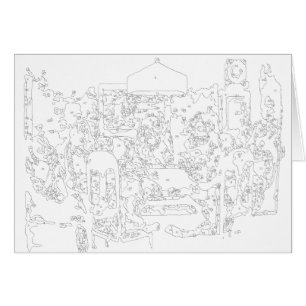 Pintar por números: Cães Jogando Cartão de Poke