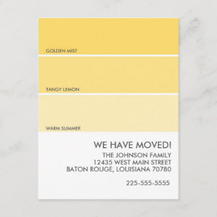 Pinte anúncio movente da amostra de folha