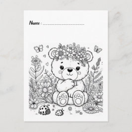 Pinte-me Panda | Cartões de Atividades para Crianç