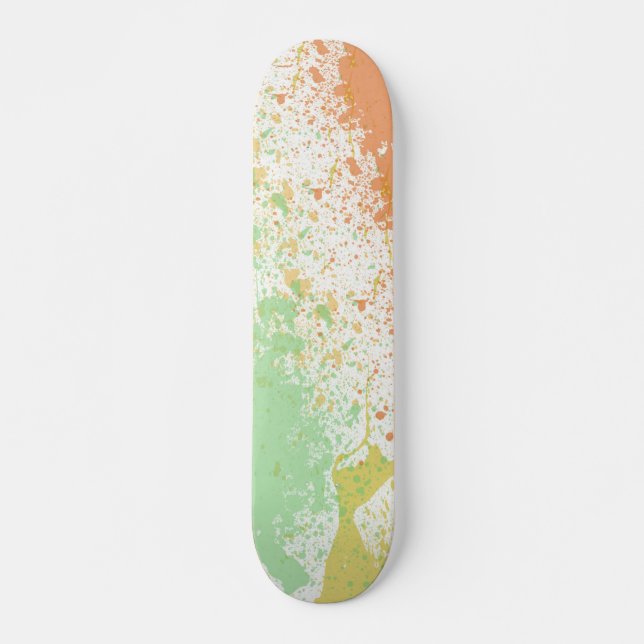 Pintel Paint Splatter Skateboard (Frente)