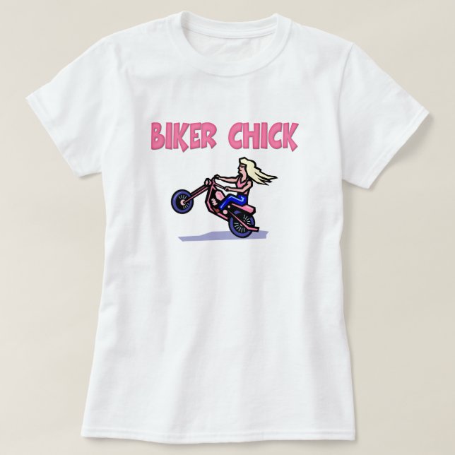 Pintinho Biker T-Shirt (Frente do Design)