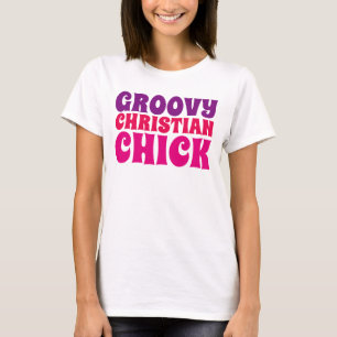 PINTINHO CRISTÃO GROOVY, T-shirts Damas