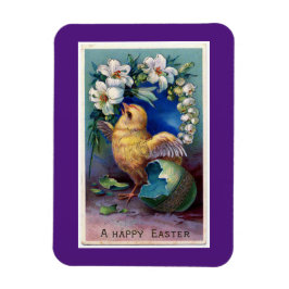 Pintinho De páscoa Atingida A Partir Do Íman De Ov