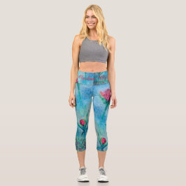 Pintinho do Alasca Capri Leggings