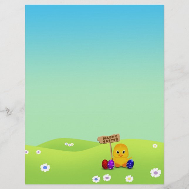 Pintinho Felz pascoa (Frente)