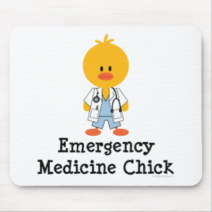 Pintinho Mousepad da medicina da emergência