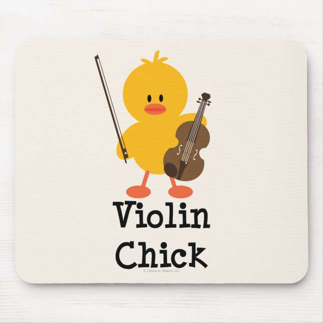 Pintinho Mousepad do violino (Frente)