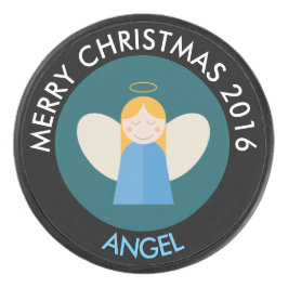 Pinto de Hockey de Anjo de Natal