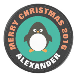 Pinto de Hóquei de Pinguim de Natal