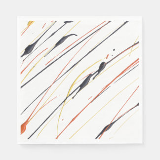 Pintor de couro flamejante Papel para guardanapos