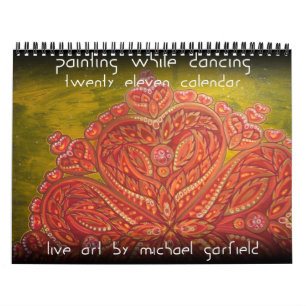 Pintura ao dançar o calendário 2011