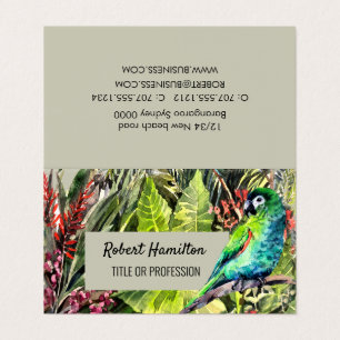 Pintura aquosa de papagaio Macaw de Hahn
