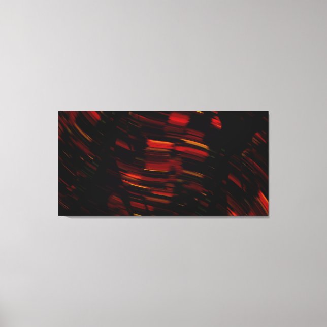 Pintura Colorida em Galáxia - Canvas (Frente)