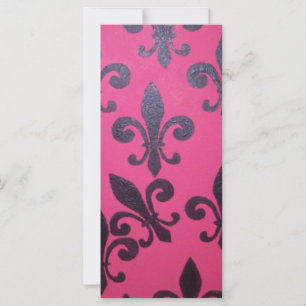 Pintura cor-de-rosa da flor de lis