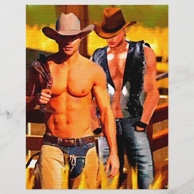 Pintura: Corral do Cowboy (Frente)