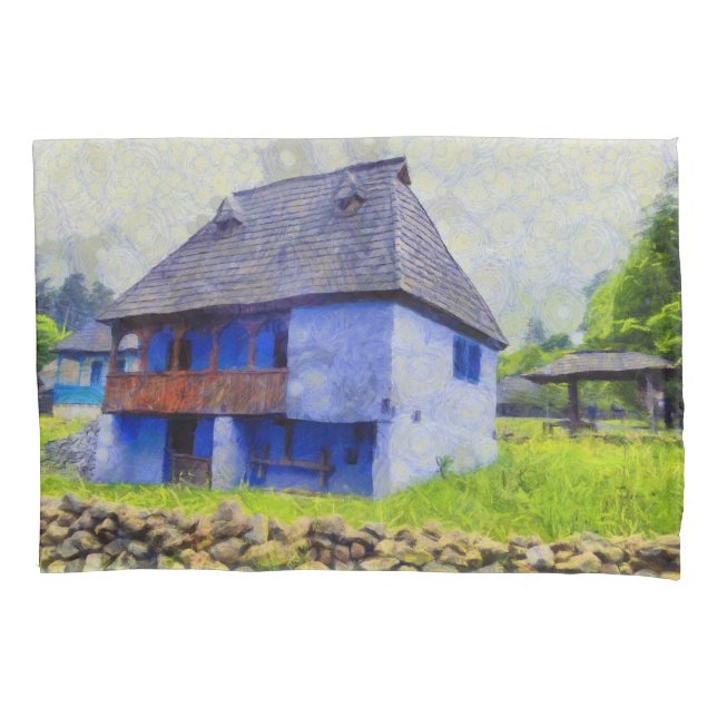 Pintura da casa azul (Frente)