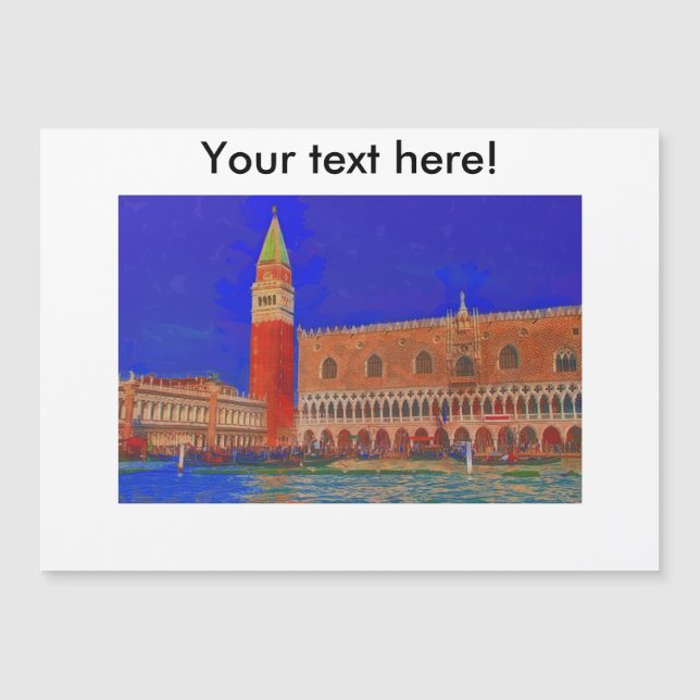Pintura da Piazzetta na Praça da rua (Frente)