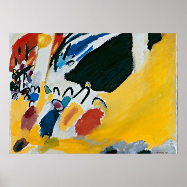 Pintura de Abstrato do concerto de Impressão Kandi (Frente)