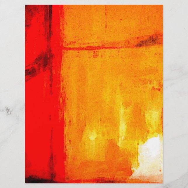 Pintura de Abstrato moderno (Frente)