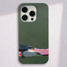 Pintura de Abstrato Verde Artístico