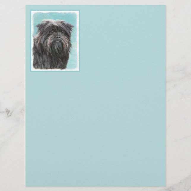 Pintura de Affenpinscher - Arte de Cachorro Origin (Frente)