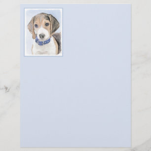 Pintura de Beagle - Arte de Cachorro Original Boni