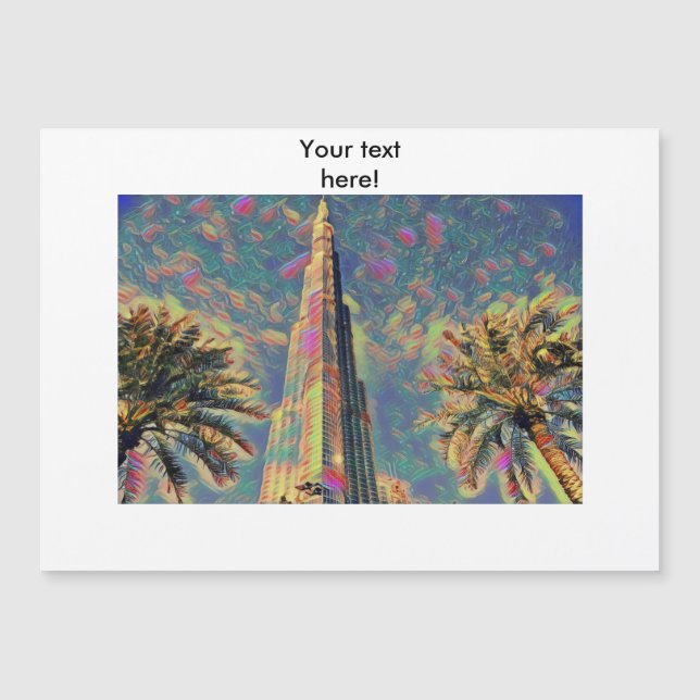 Pintura de Burj Khalifa (Frente)