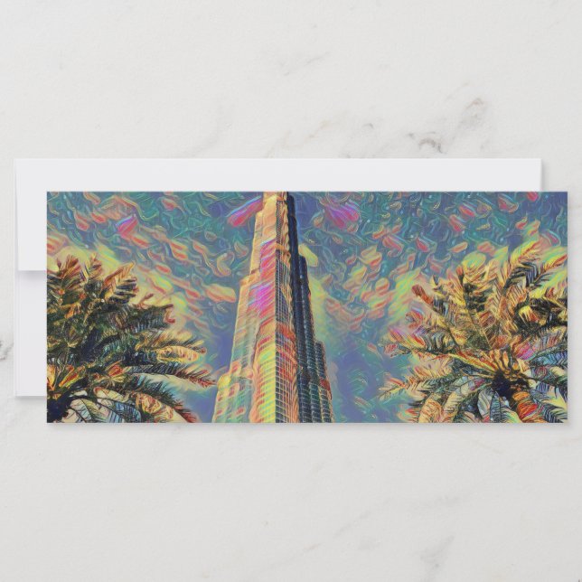 Pintura de Burj Khalifa (Frente)