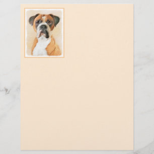 Pintura De Cachorro Descortada Arte Animal Origina