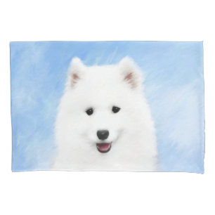Pintura De Cachorro Samoia - Arte Cachorro Origina