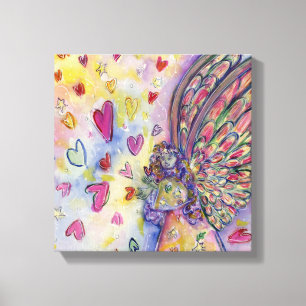 Pintura de Canvas de Anjo Universo Manifestante