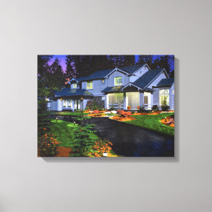 Pintura de Canvas de Casa