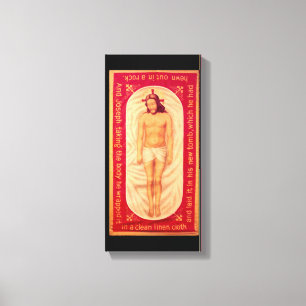 Pintura de canvas do cristo