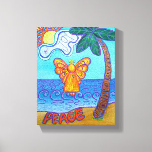 Pintura de Canvas em Angel Beach