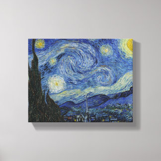 Pintura de Canvas Starry Night por Vincent Van Gog