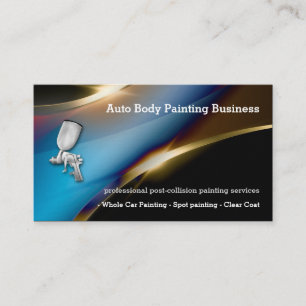 Pintura de corpo automático Cartão de visita pro