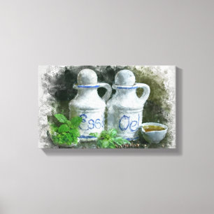 Pintura de decoração de Canvas de pintura de cozin