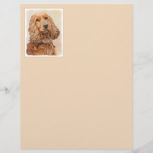 Pintura de English Cocker Spaniel - Arte Original