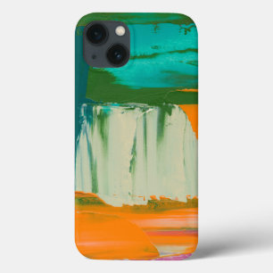 Pintura de impressão de expressão livre multicol