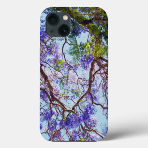 Pintura De Óleo De Árvore Roxo Jacaranda, Caso D