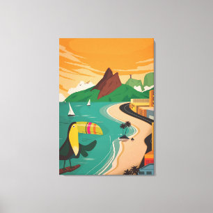 Pintura de paisagem para decoração doméstica