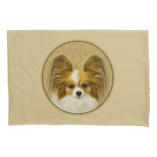 Pintura de Papillon (Hound Tri) - Arte de Cão Orig