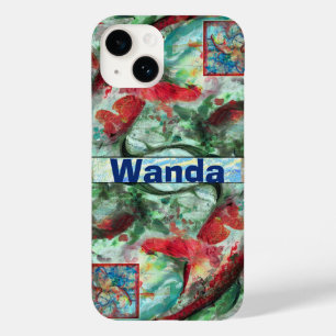 Pintura de Peixes Koi Carp